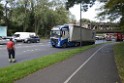 LKW blieb unter Bruecke haengen Koeln Ehrenfeld Innere Kanalstr Hornstr P503